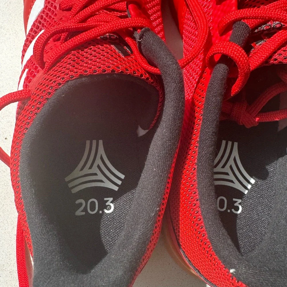 Adidas Kids Red Soccer Shoes - Picture 9 of 12